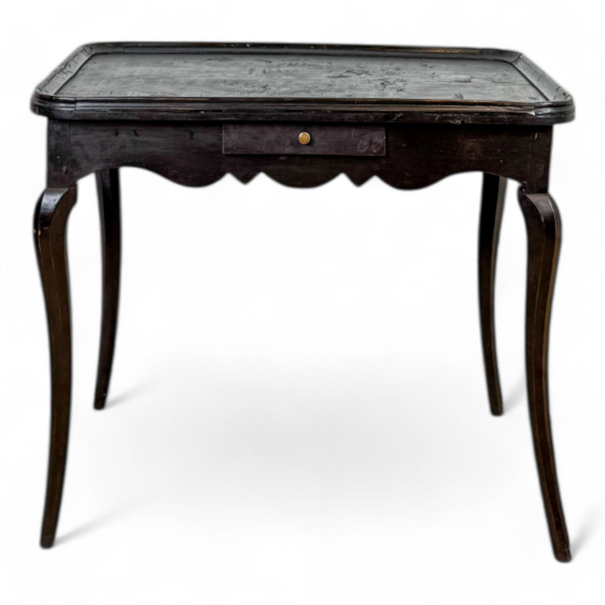 Ebonized Game Table