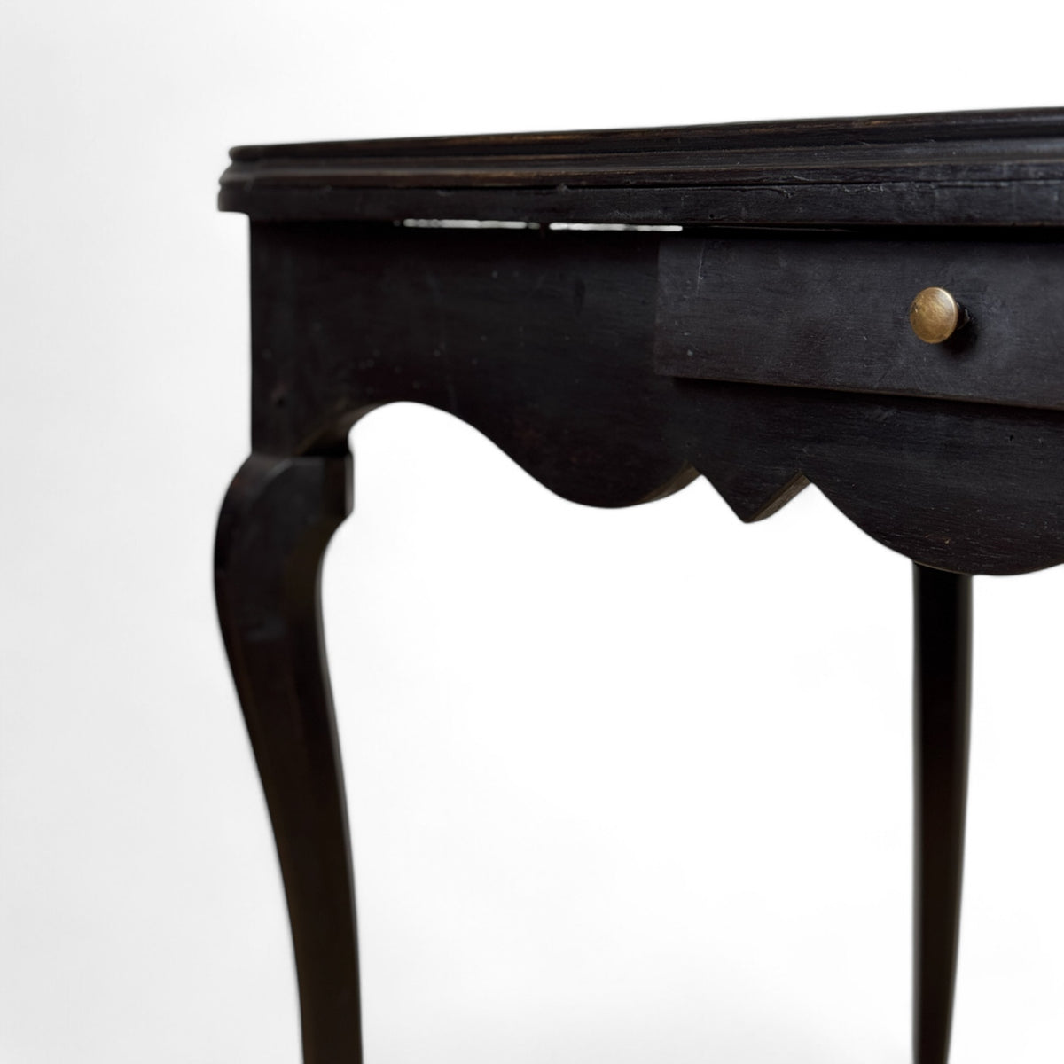 Ebonized Game Table