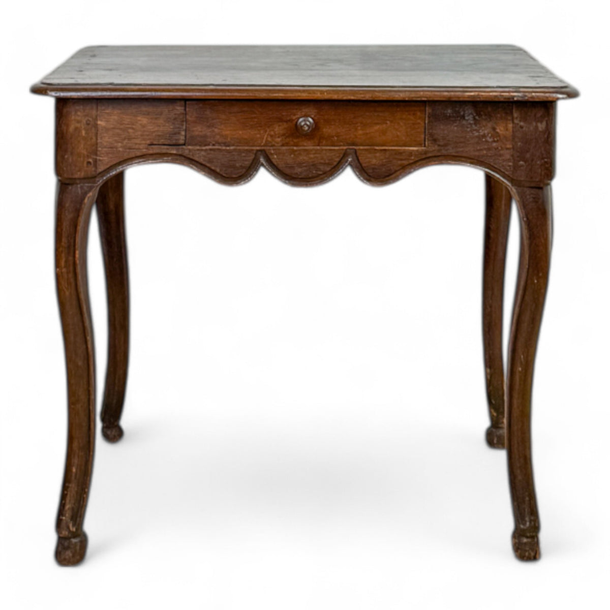 Oak Scalloped Table