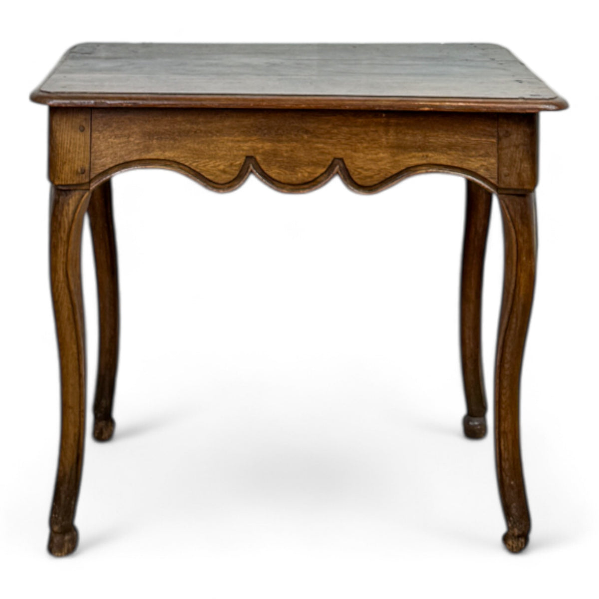 Oak Scalloped Table