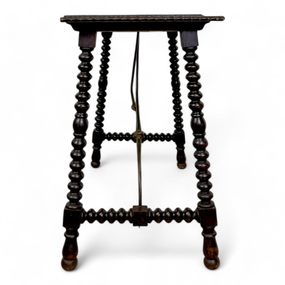 Ebonized Side Table