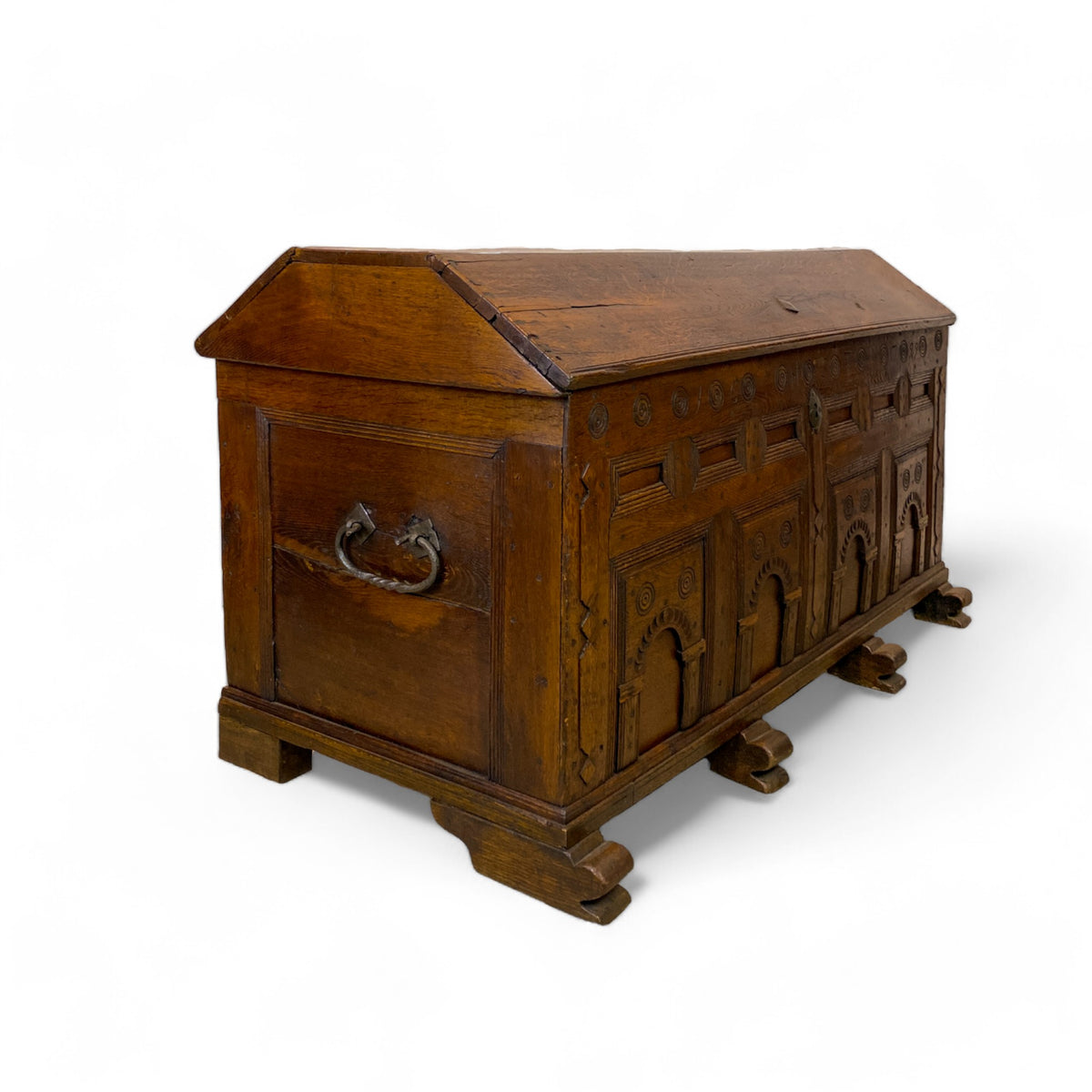 Walnut Marriage Trunk