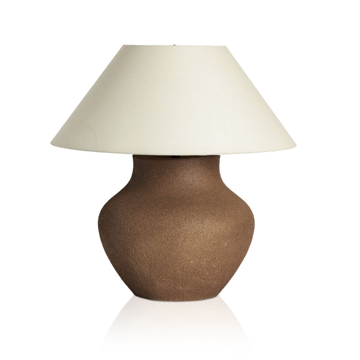 Textured Porcelain Lamp