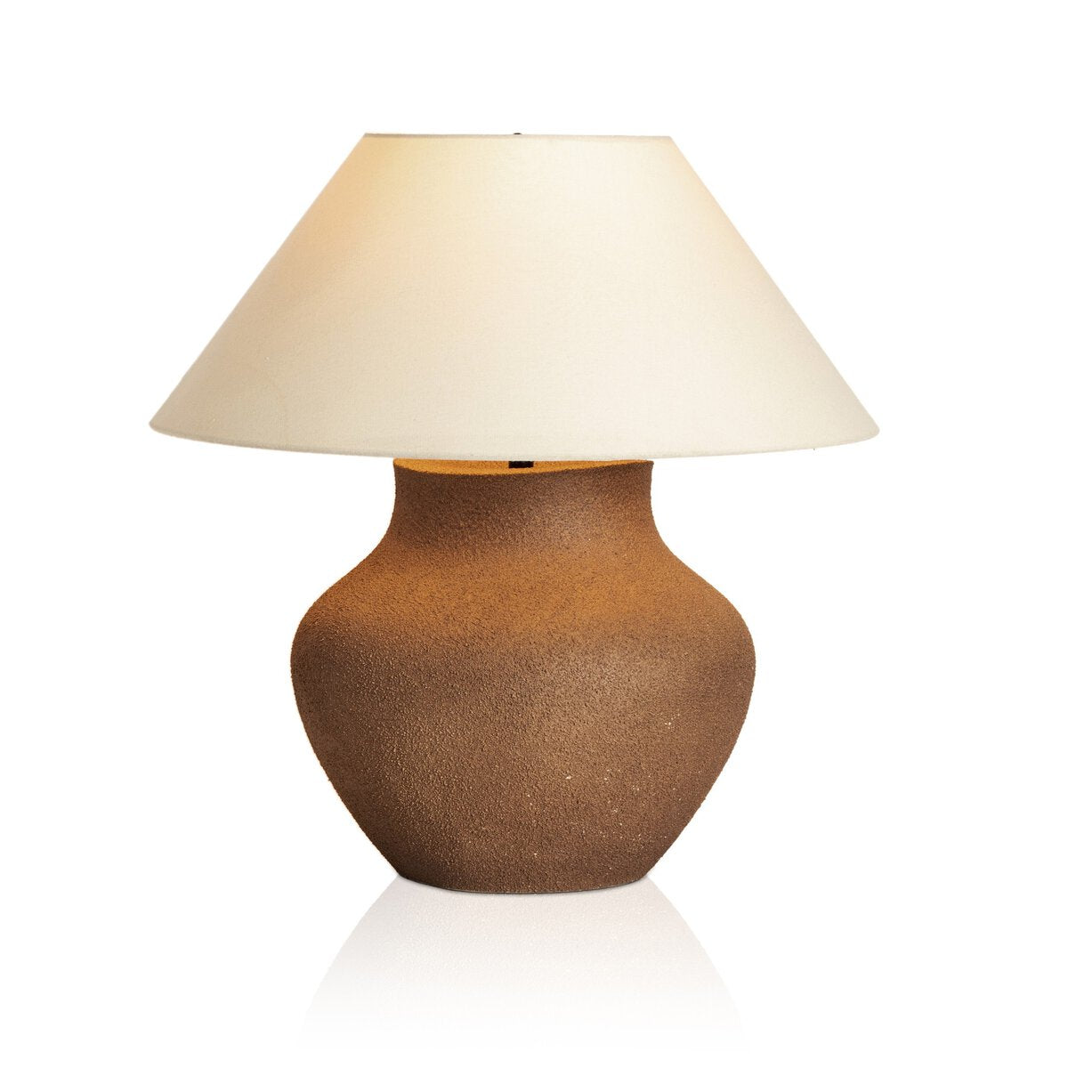 Textured Porcelain Lamp