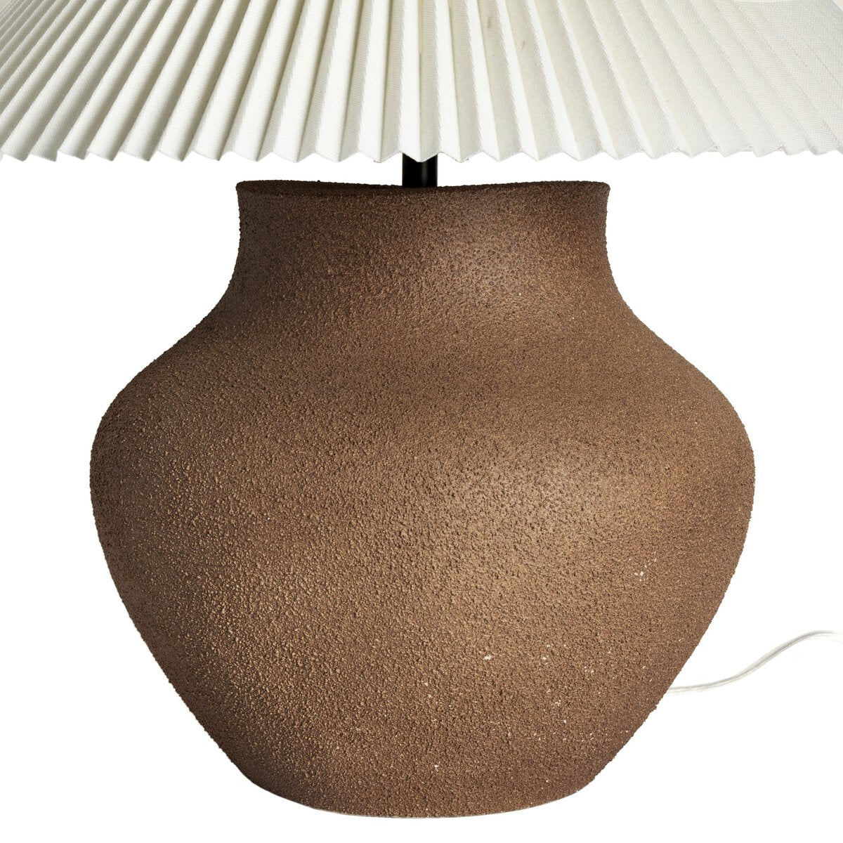 Textured Porcelain Lamp