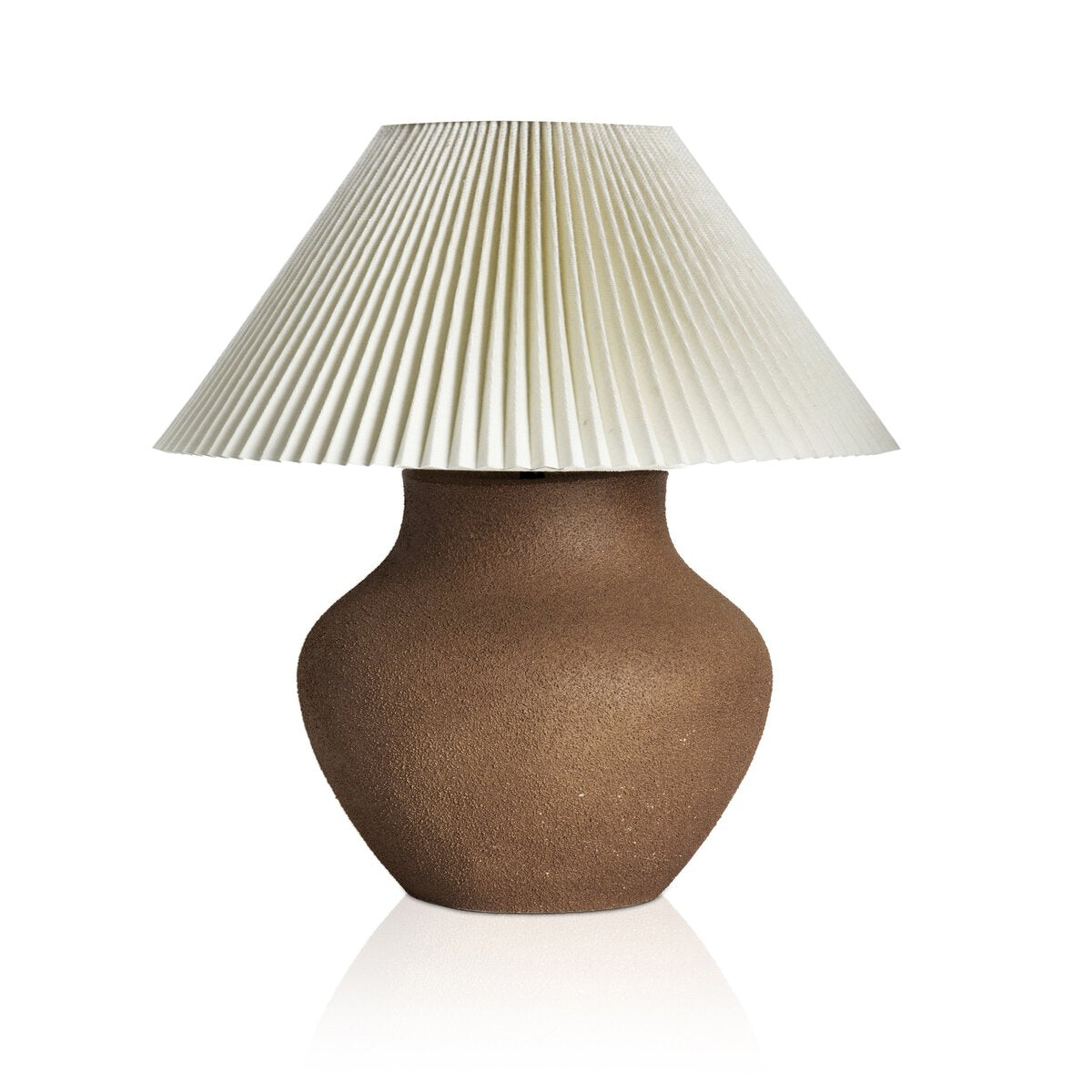 Textured Porcelain Lamp