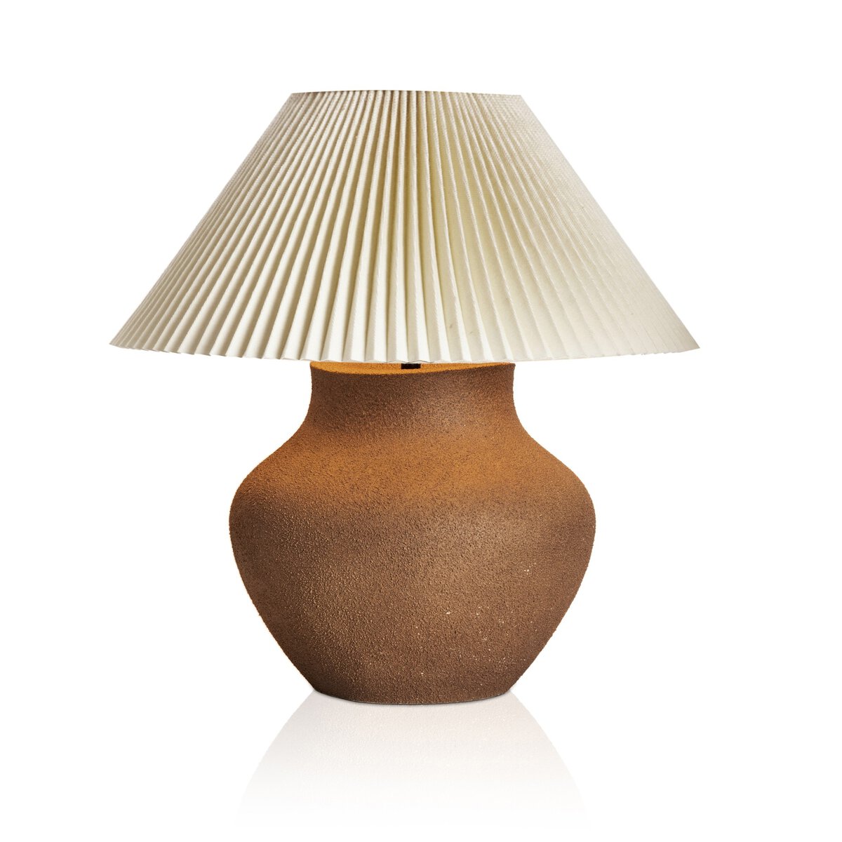 Textured Porcelain Lamp