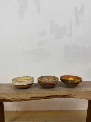 Hungarian Terra Cotta Bowls