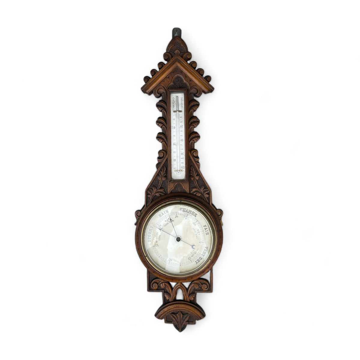 Banjo Barometer &amp; Thermometer