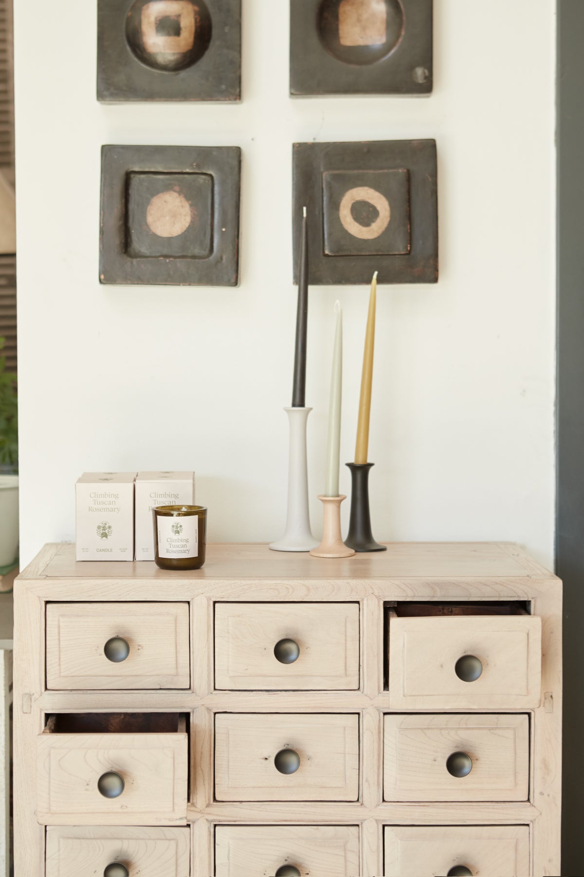 Bleached Apothecary Cabinet