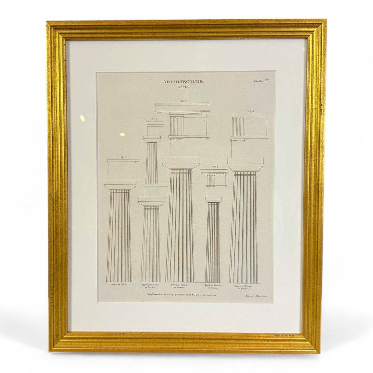 Doric Architecture Lithograph II