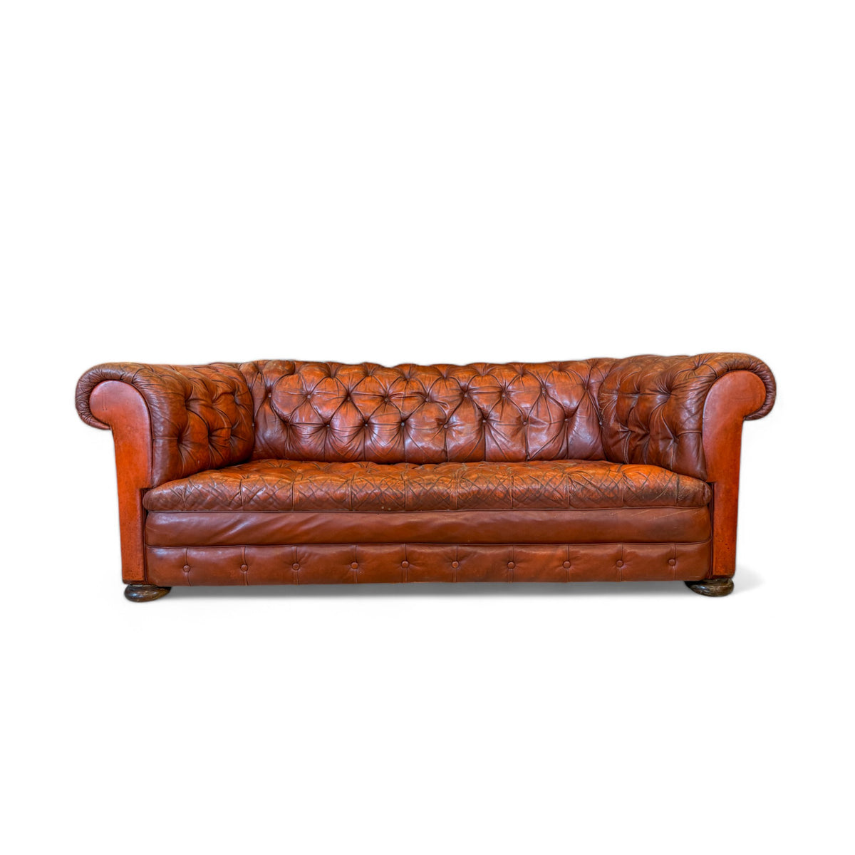 Vintage Leather Chesterfield