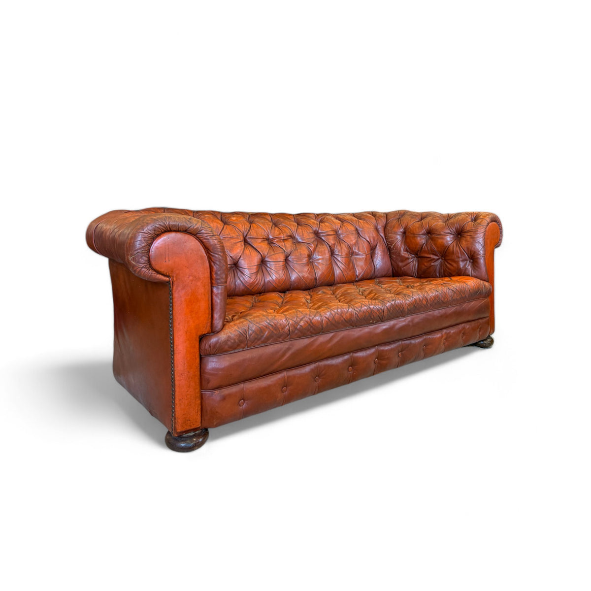 Vintage Leather Chesterfield