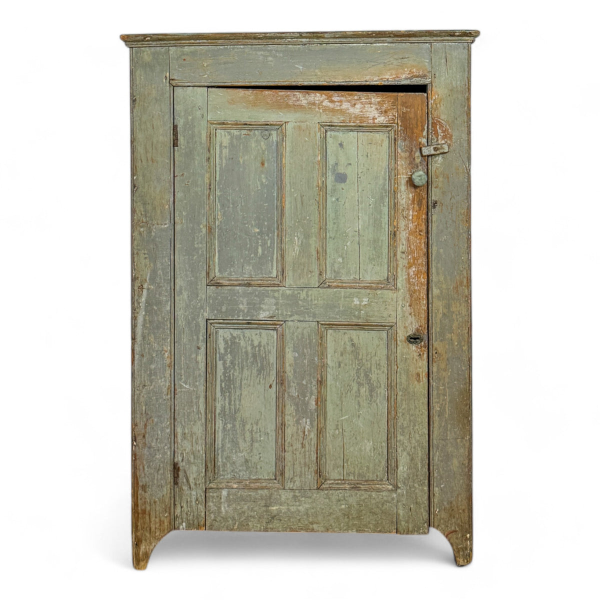 Painted Primitive Cupboard