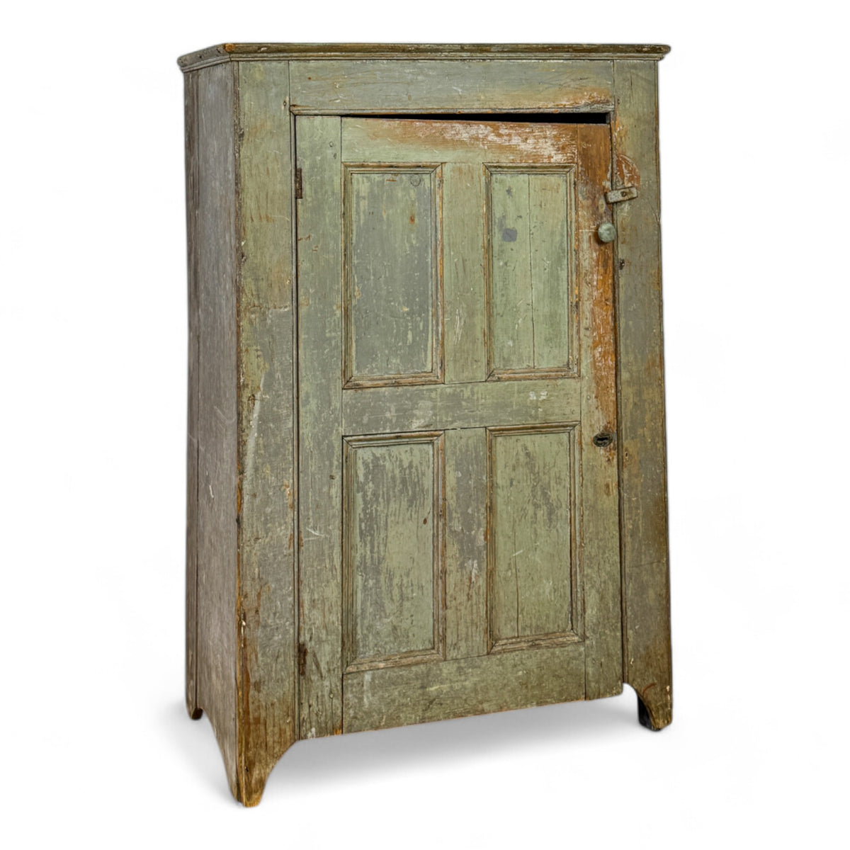 Painted Primitive Cupboard