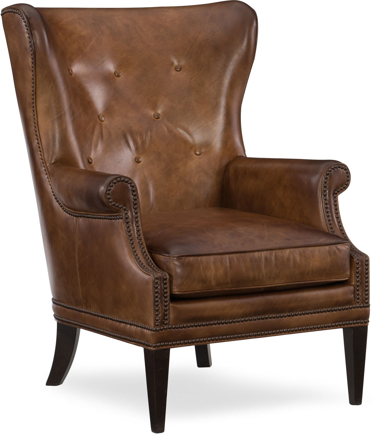 Leather Wing Chair