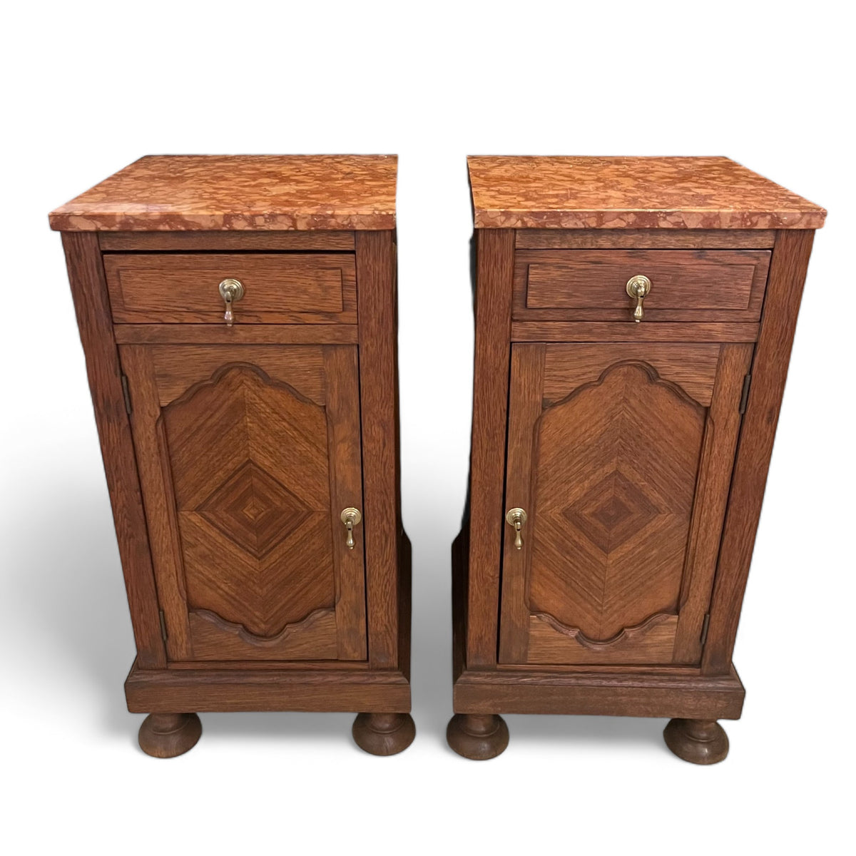 Pair of Rosewood Nightstands