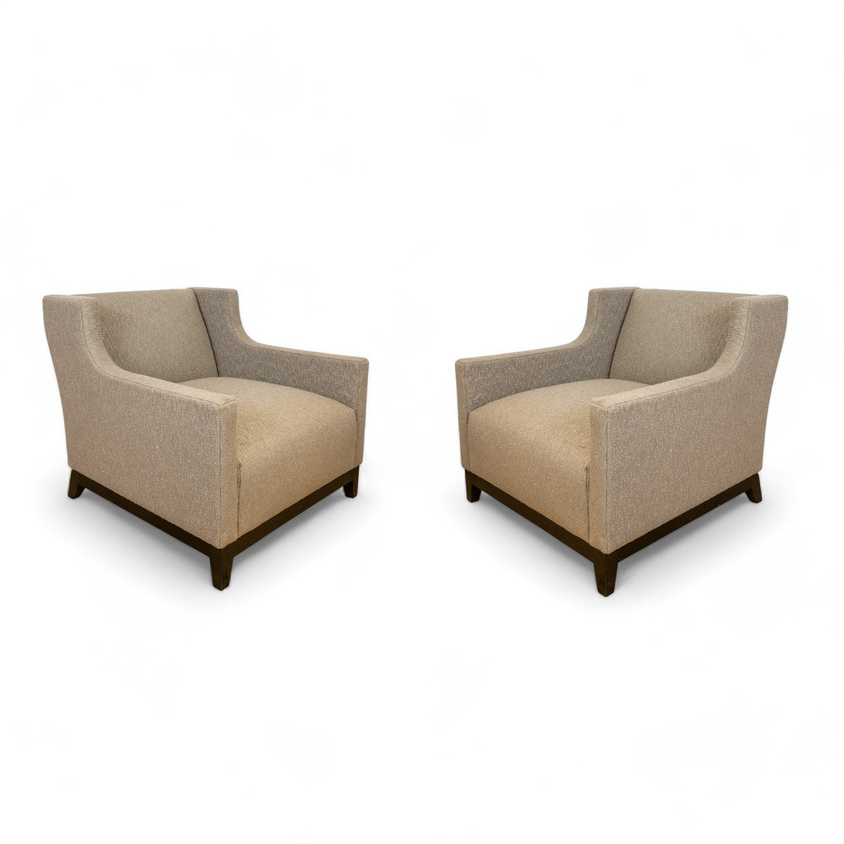 Sculptured Chairs - Pair