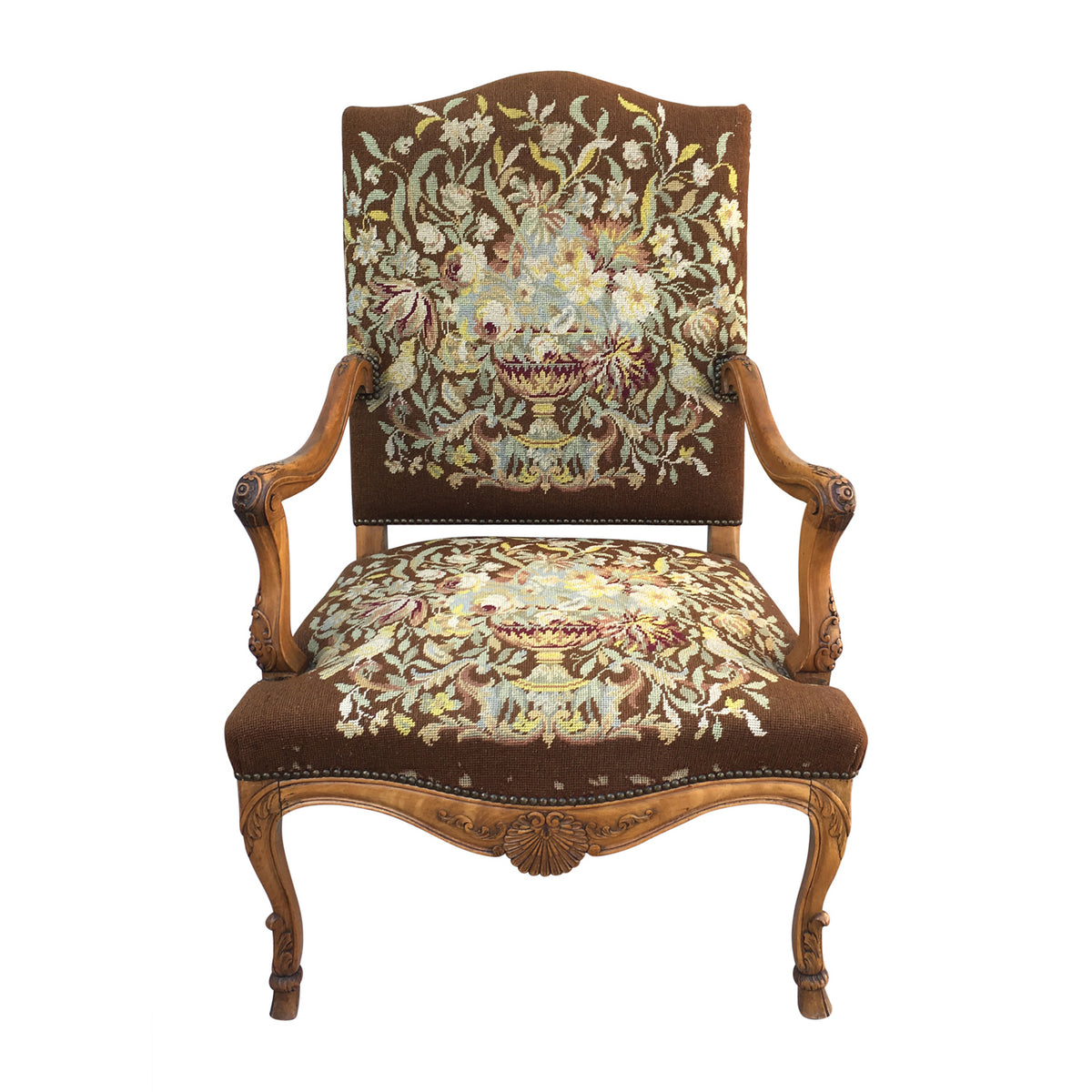 Pair of Louis XV Arm Chairs