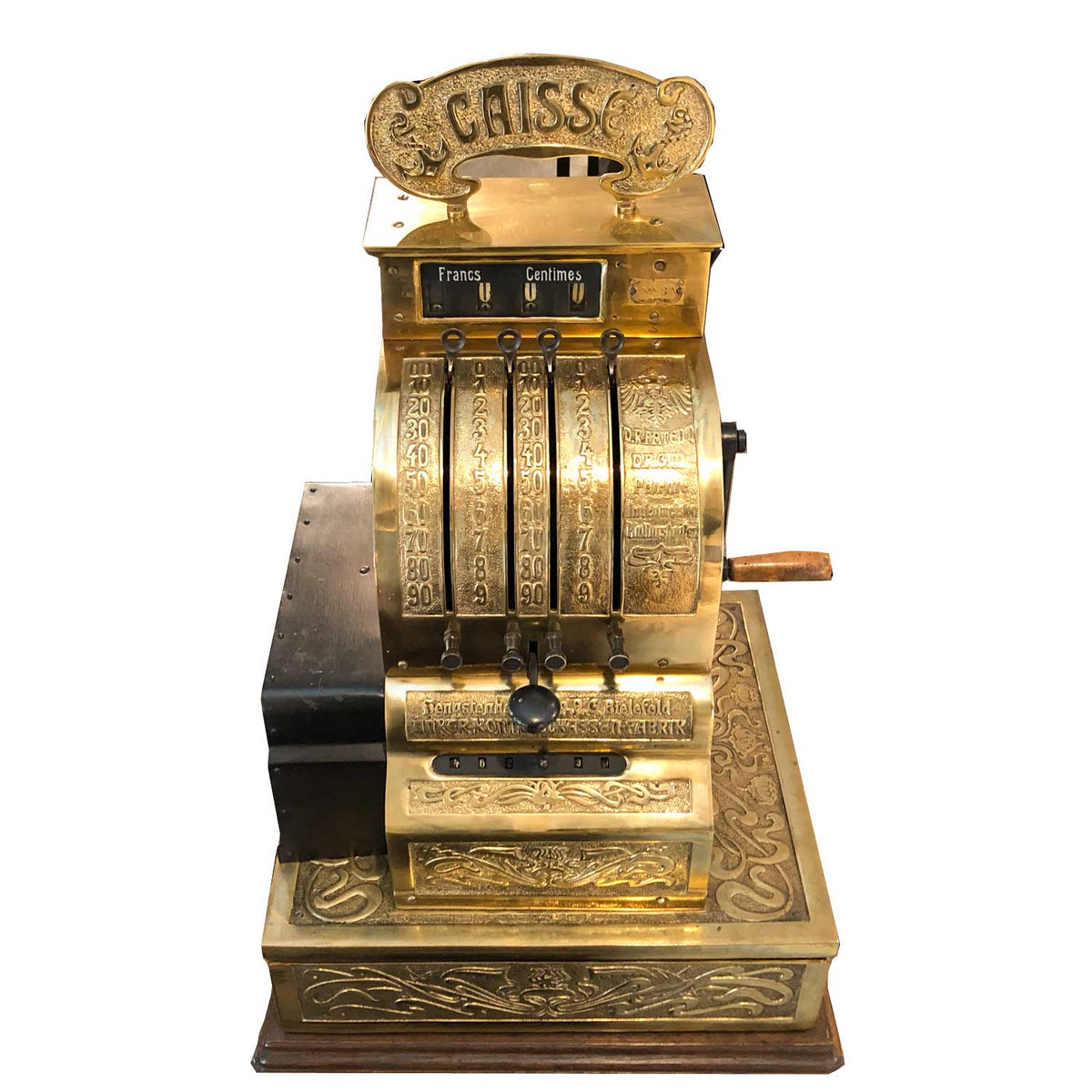 Antique Cash Register Circa 1880