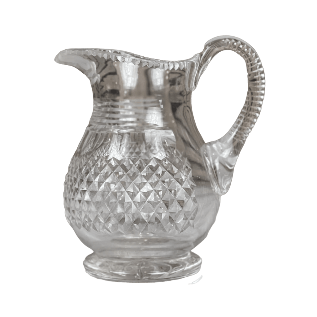 Outlet Vintage crystal pitcher